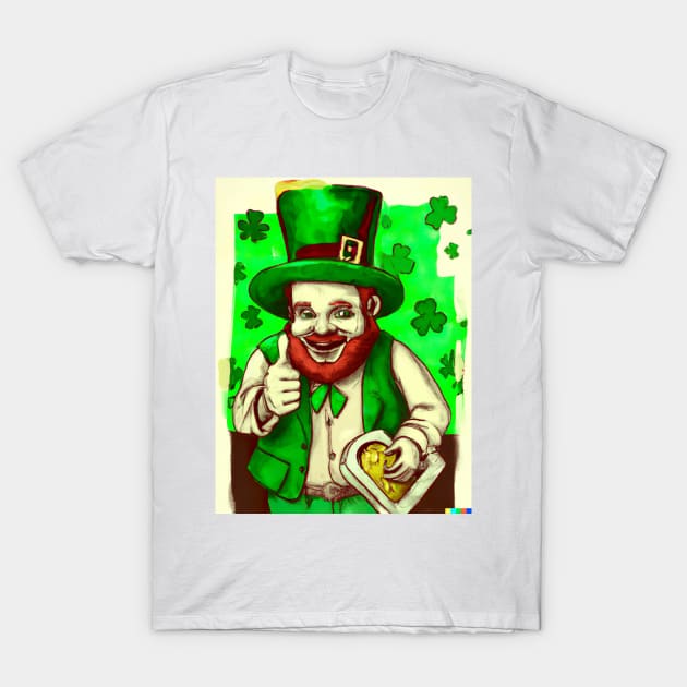 St Patrick Painting T-Shirt by Eternal Experience